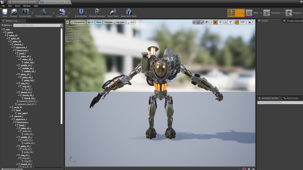 Media 1 for listing IndustrialMech02