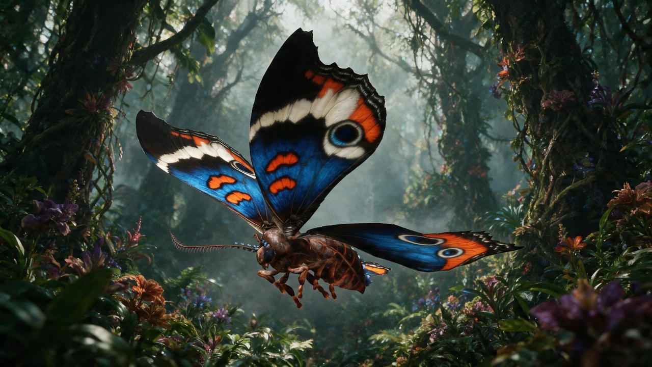Media 1 for listing Giant Butterfly_B5