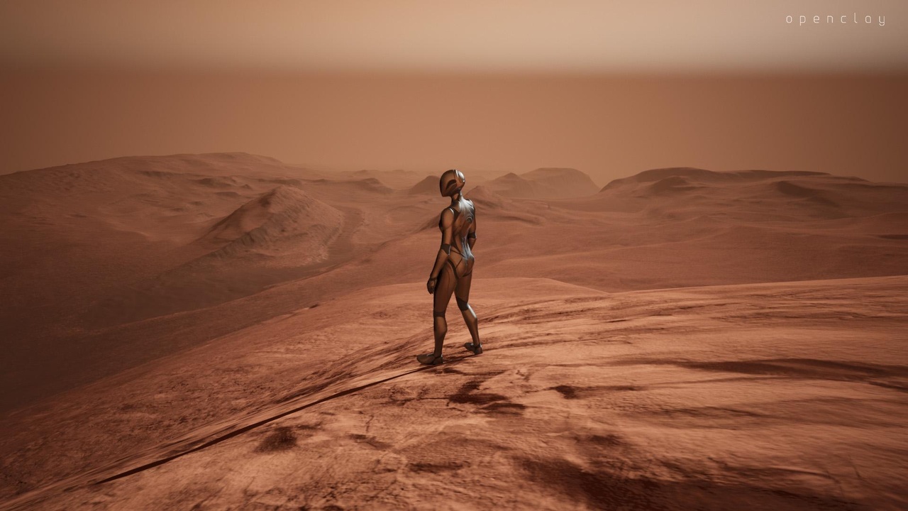 Mars Gale Crater Map 제품 등록을 위한 미디어 1개