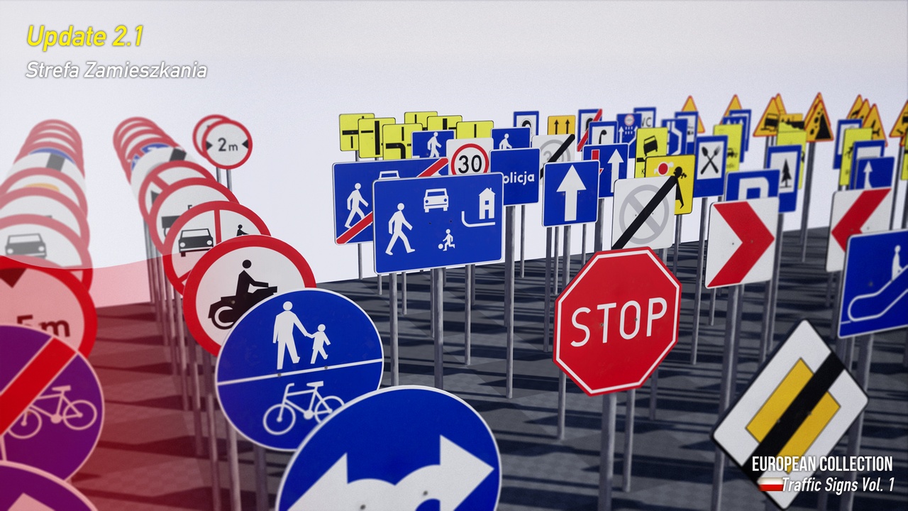 Media 1 for listing European Collection: Polish Traffic Signs Vol. 1