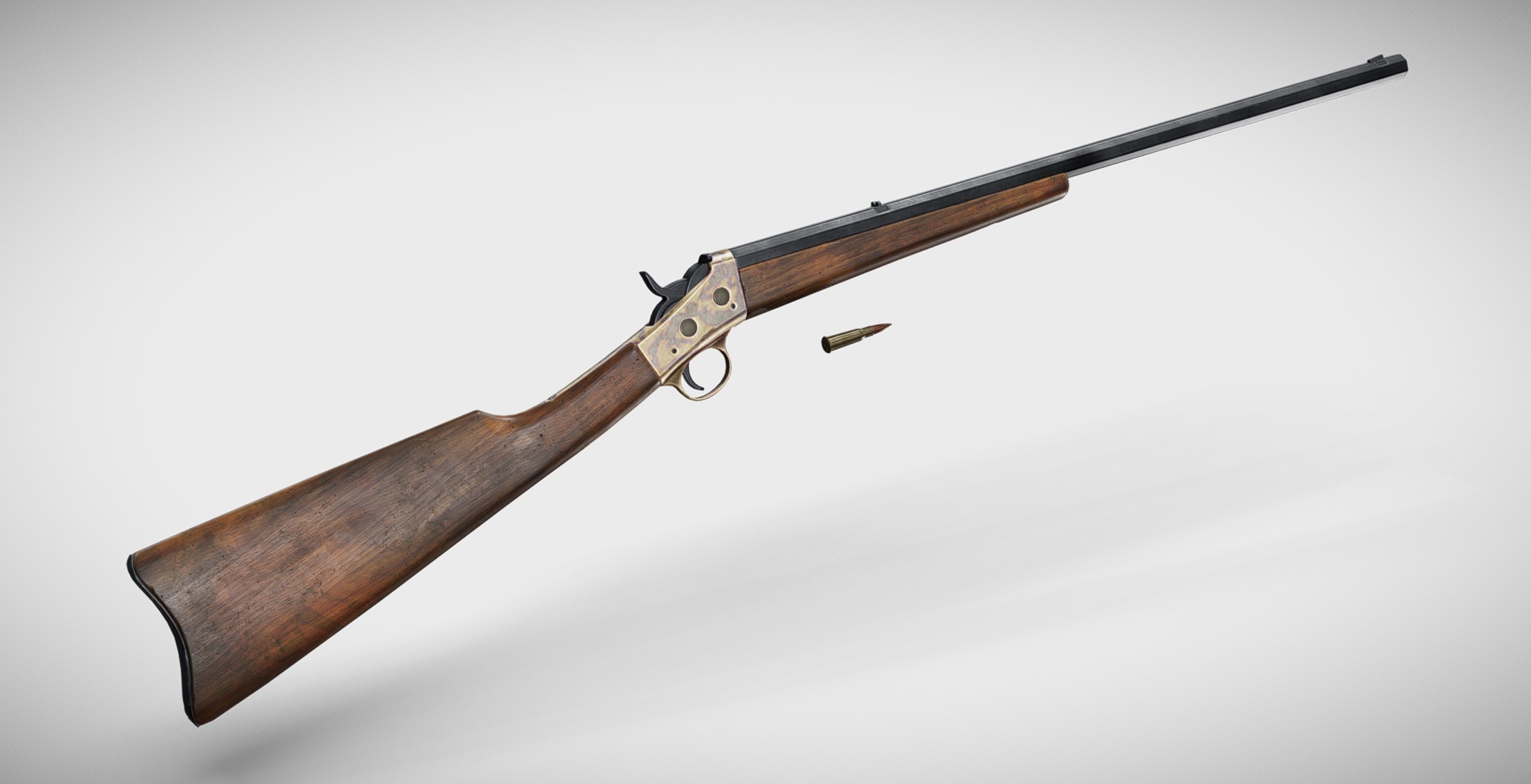 Rolly Block Riffle Rolling Block rifle | Fab