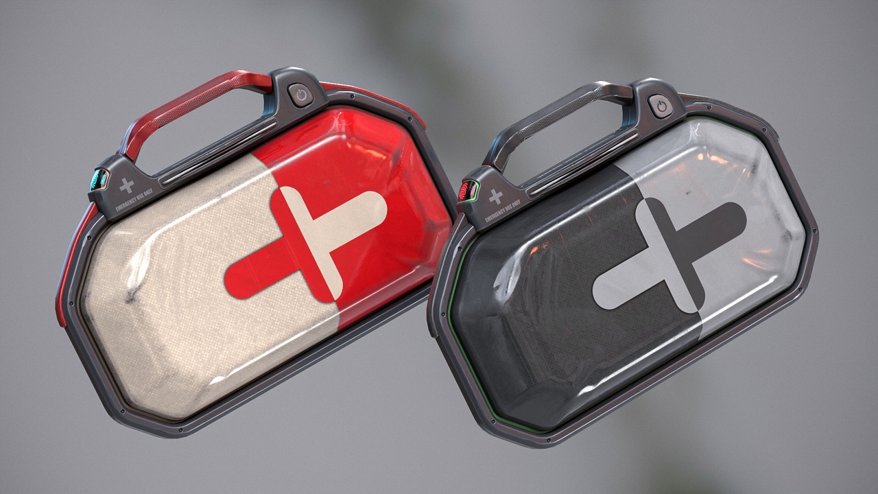 Media 1 for listing Sci-fi Handy Med-Kit PBR