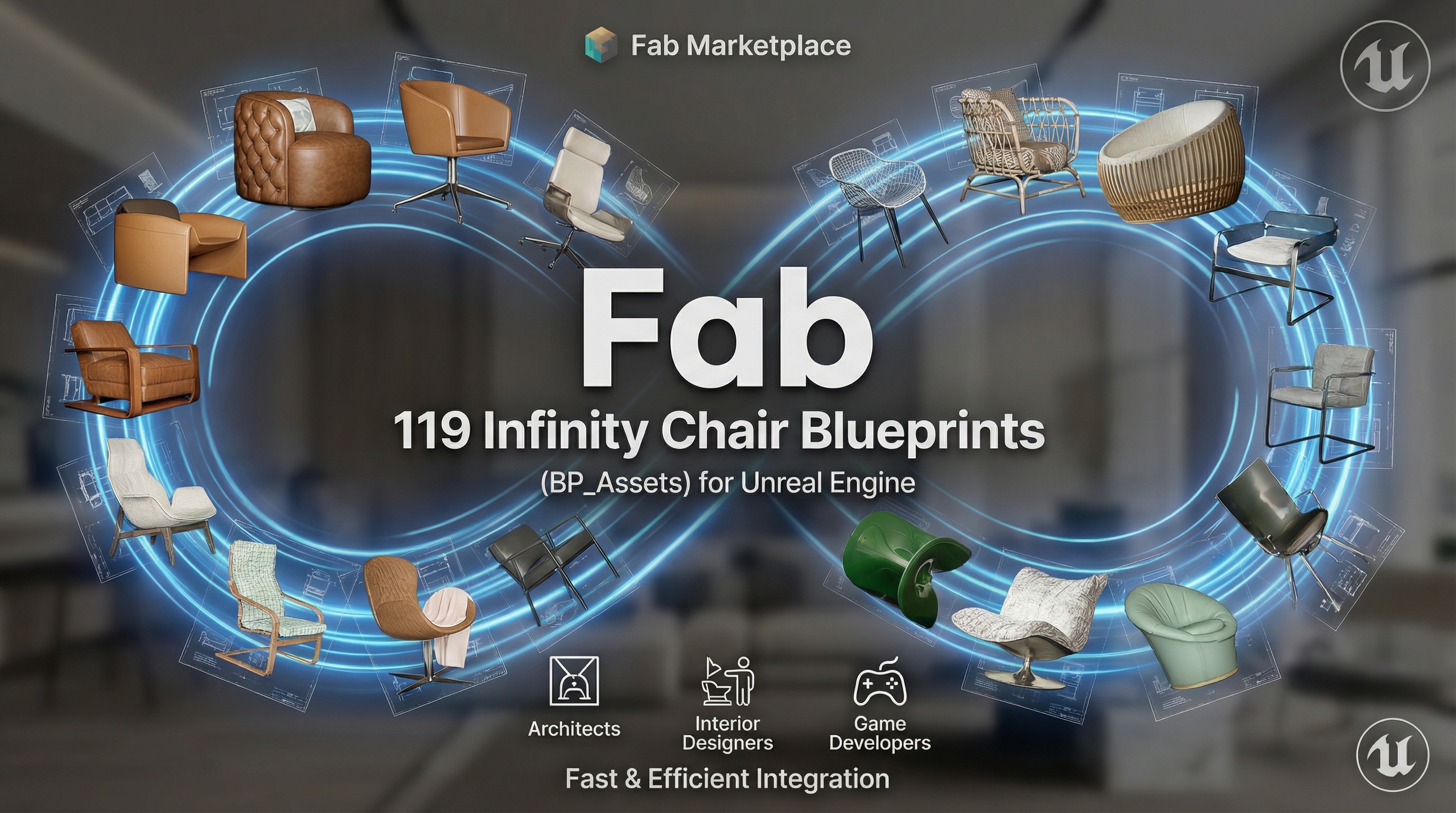 Media 1 for listing Infinity Chairs Vol 2