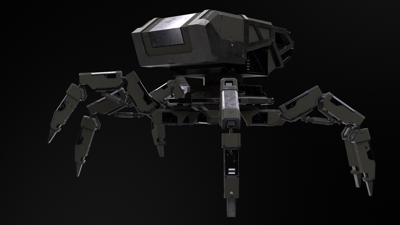 Media 1 for listing Spider Robot (Animated)