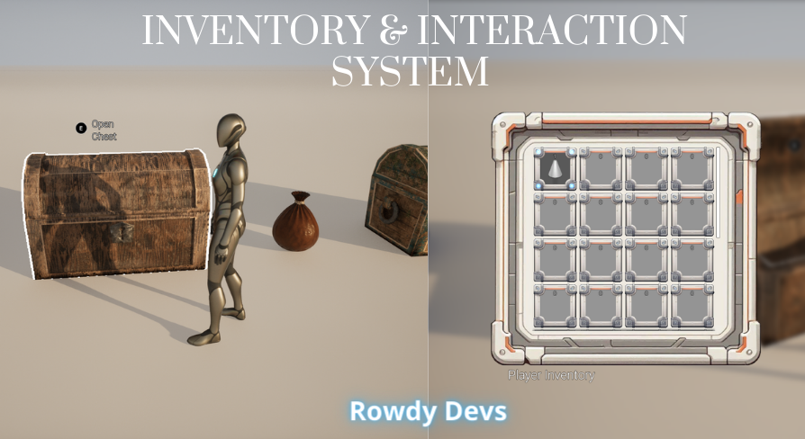 Inventory and Interaction System | Fab