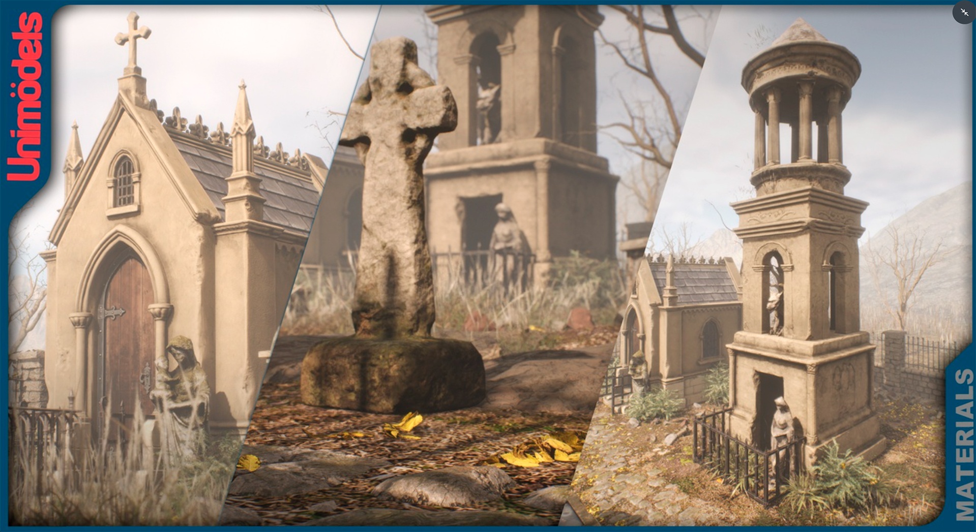 Media 1 for listing Bundle Ultimate Gothic Cemetery : Volumes 1, 2 and 3