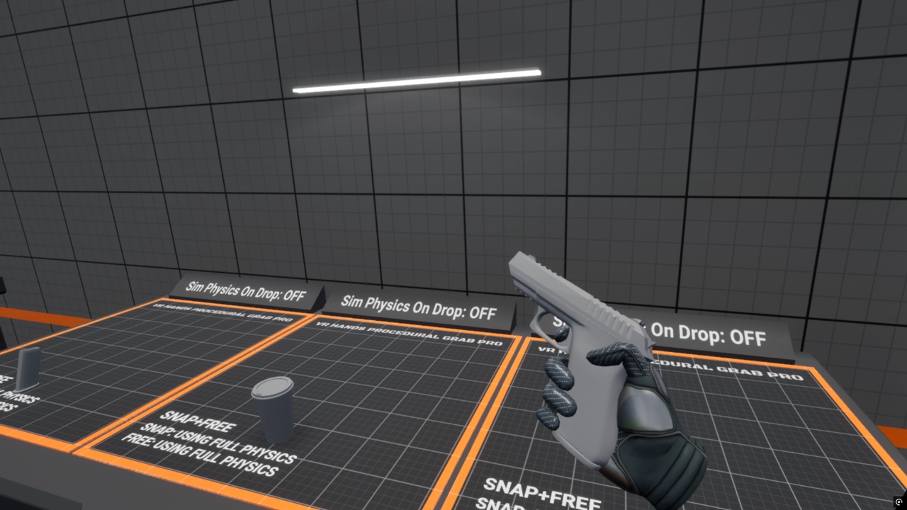 商品 VR Hands Procedural Grab Pro 的媒体 1