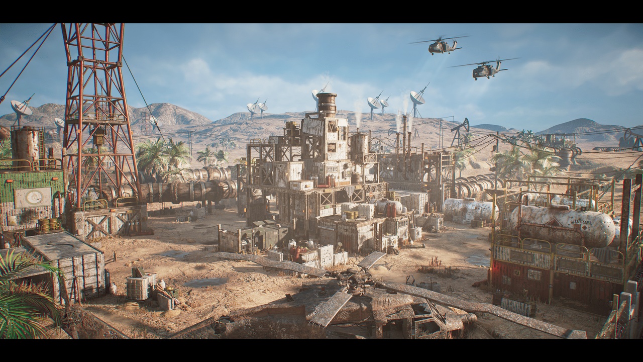Media 1 for listing Desert Industrial Outpost Environment