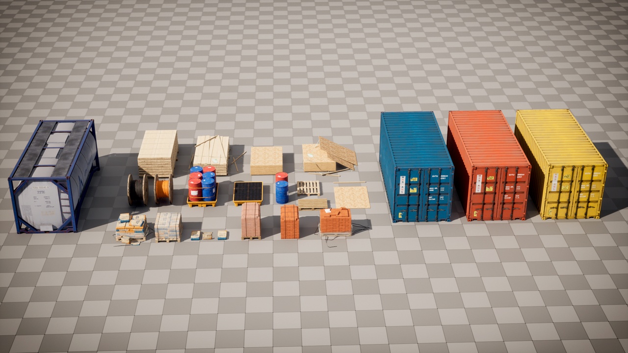 Media 1 for listing Industrial Building Materials Pack