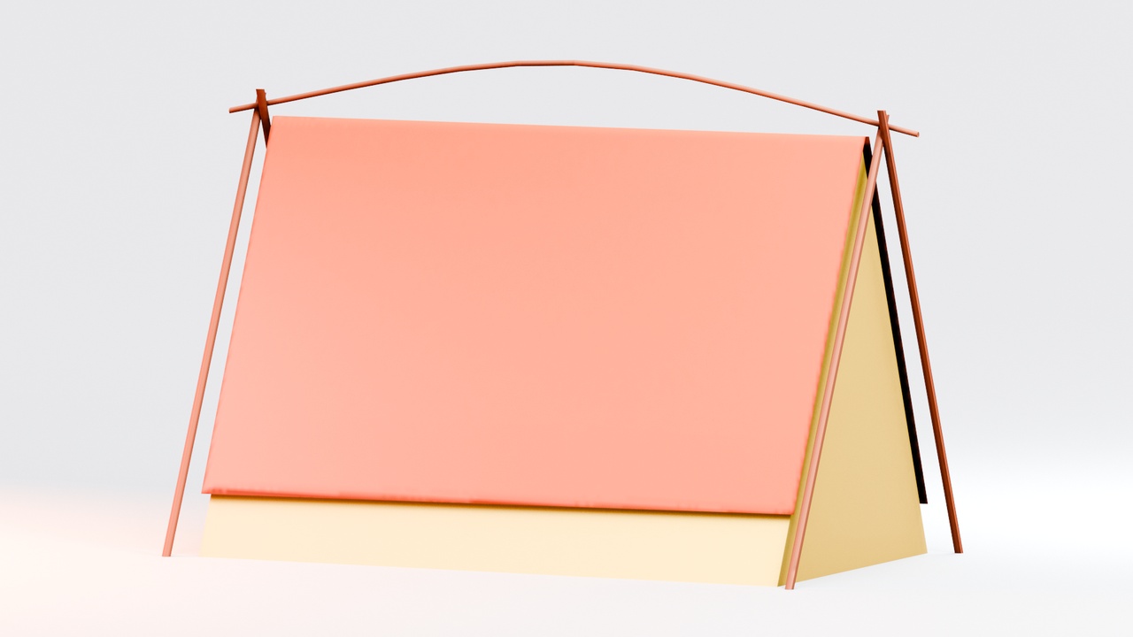 Media 1 for listing Stylized Autumn Landscape - Tent