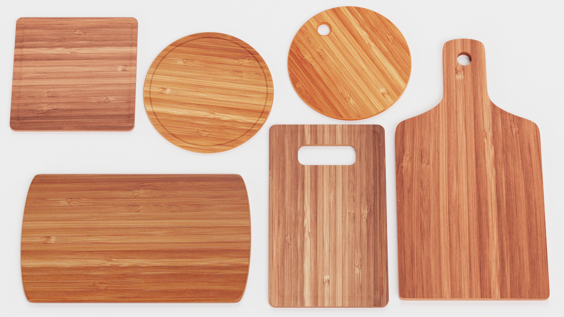 Bamboo Cooking Boards - Cutting and Serving Block Set | Fab