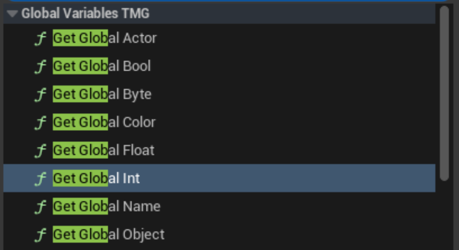 TMG Global Variables | Fab