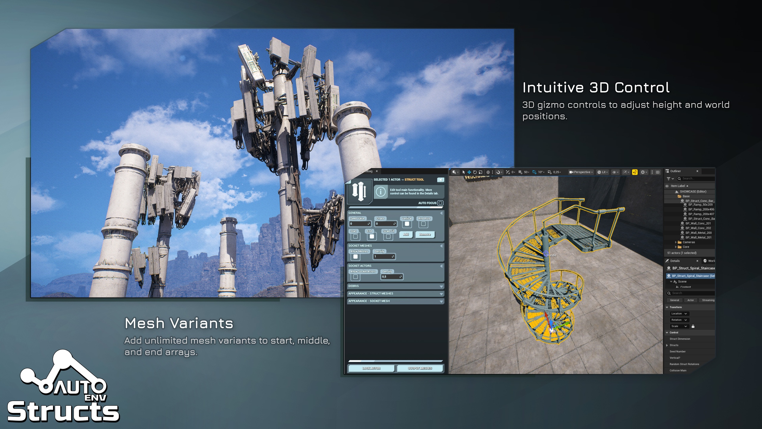 Media 1 for listing AutoEnv Modular Structure Tool