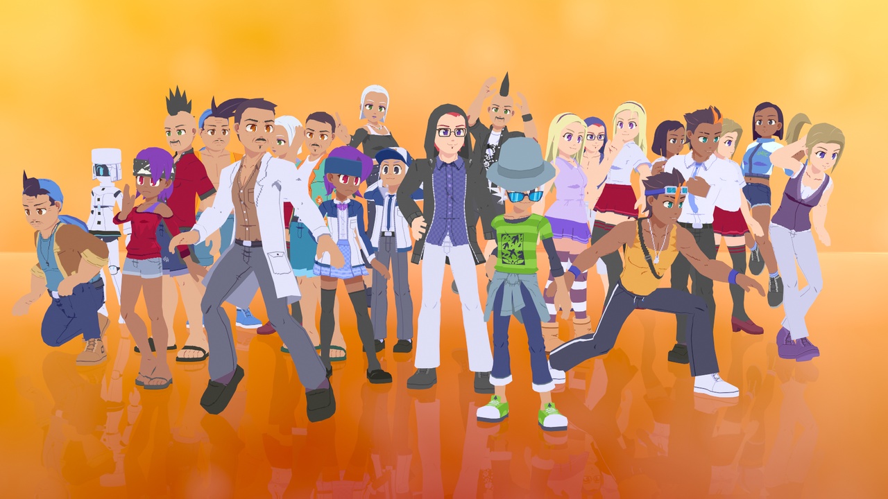 Media 1 for listing Anime Low Poly Characters – Complete Collection 2