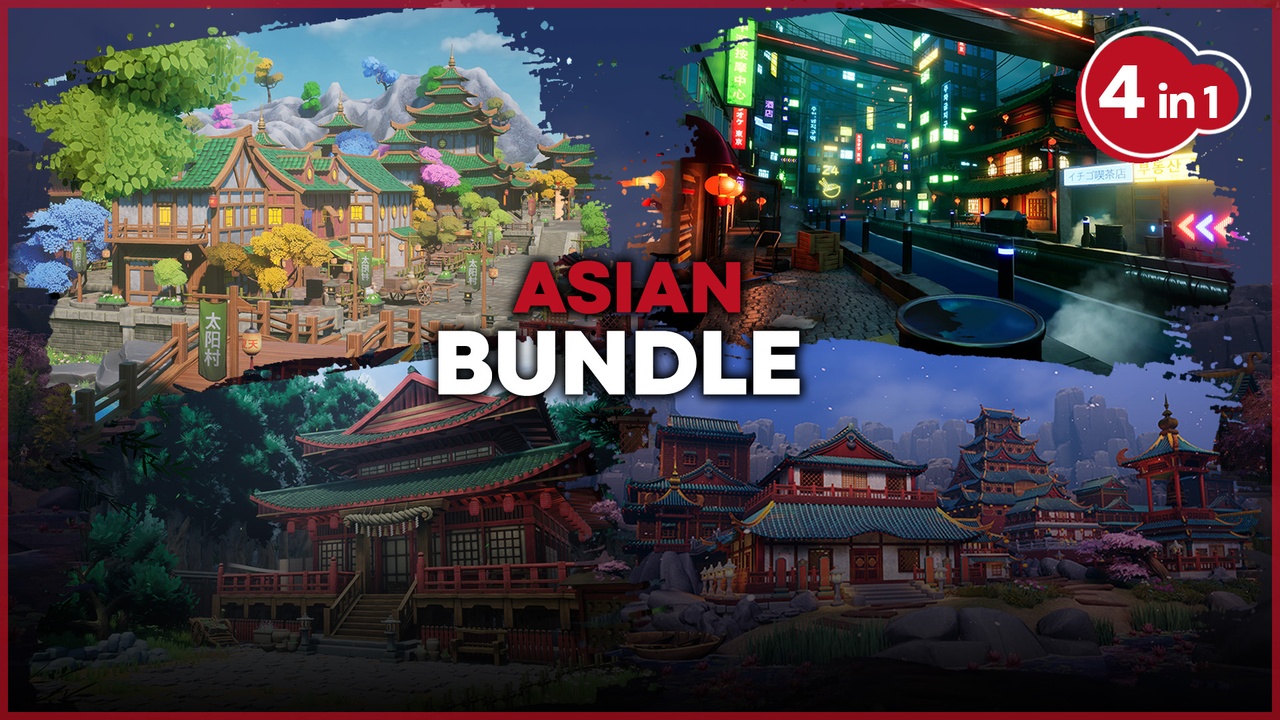 Media 1 for listing Stylized Asian Bundle