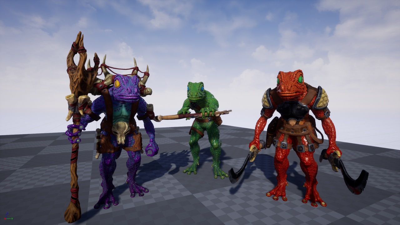 Media 1 for listing Lizardman mini-pack