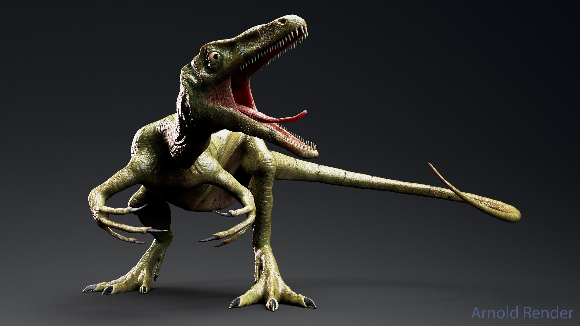 Media 1 for listing Dinosaur-Compsognathus - 110 Animations