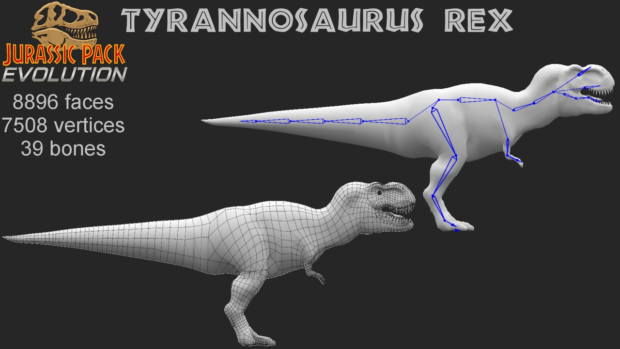 Media 1 for listing JP Evolution - Tyrannosaurus Rex