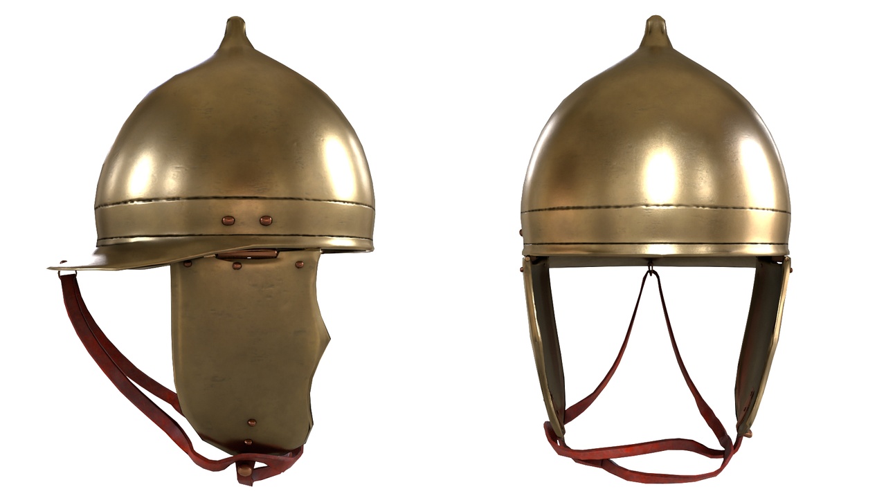Media 1 for listing Roman legionary helmet - Montefortino