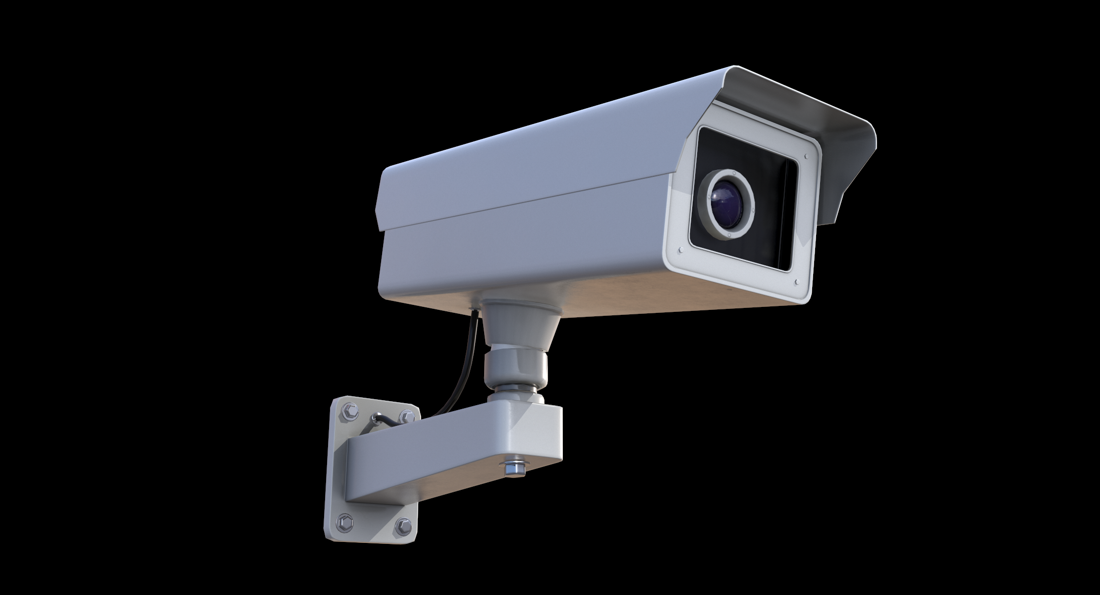 Low Poly Security Camera PBR | Fab