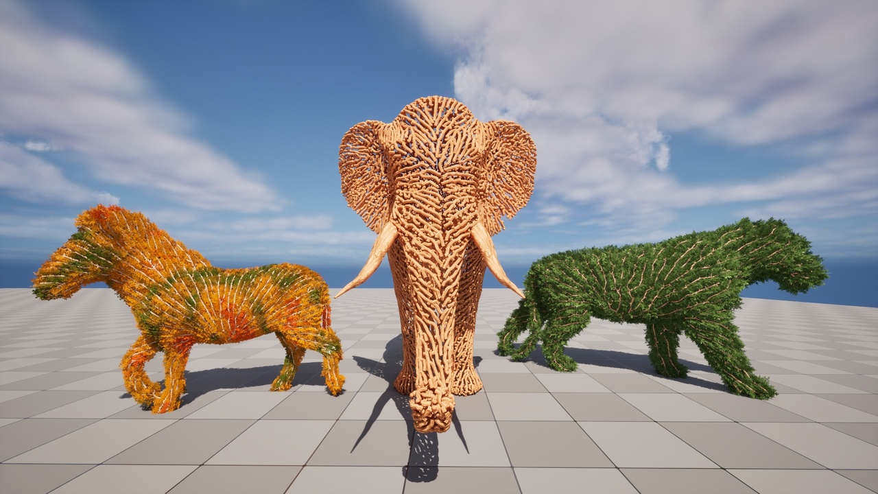 Media 1 for listing Animal Shaped Trees