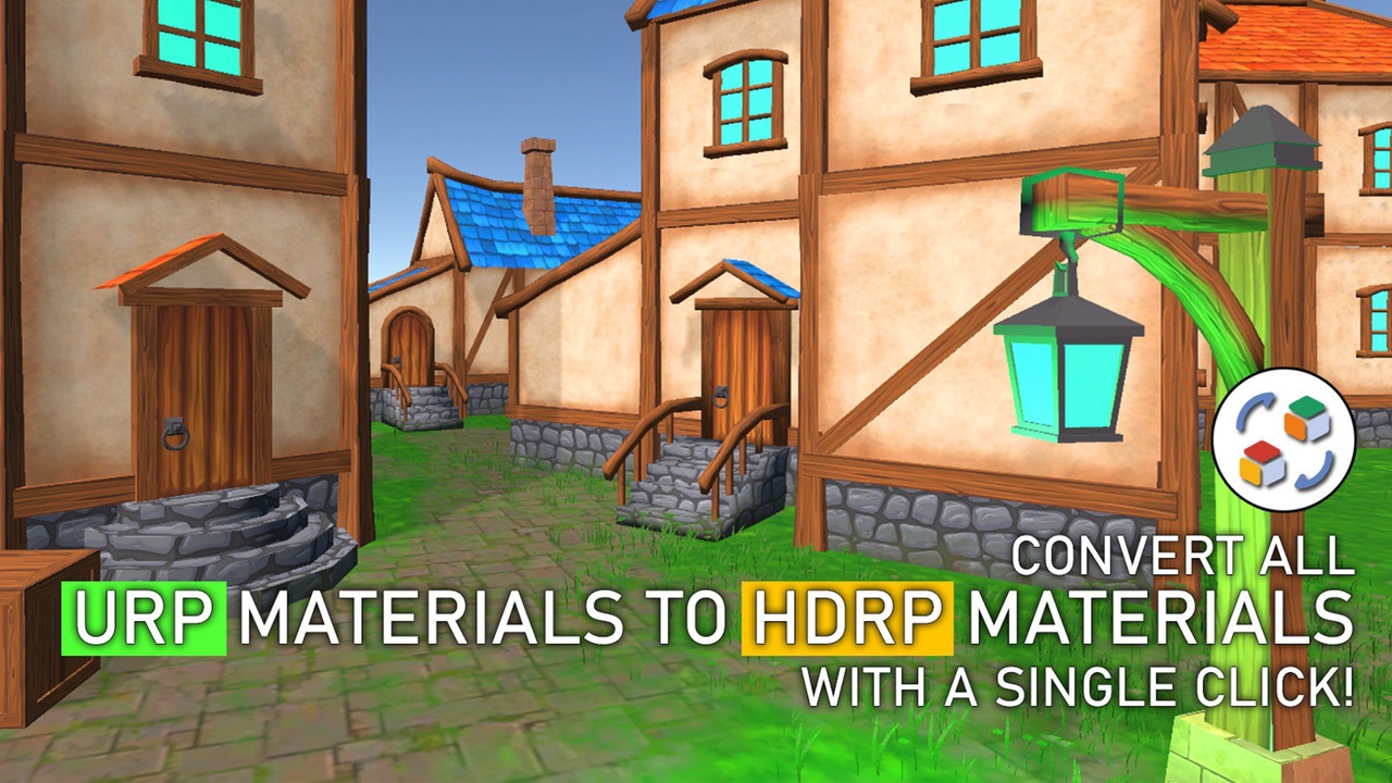 Media 1 for listing URP to HDRP Converter