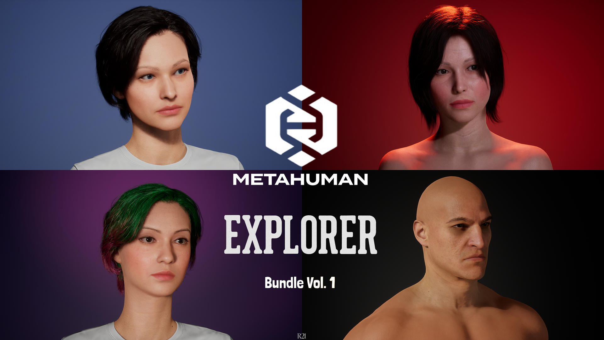 Explorer bundle | Body template - Metahuman | Fab