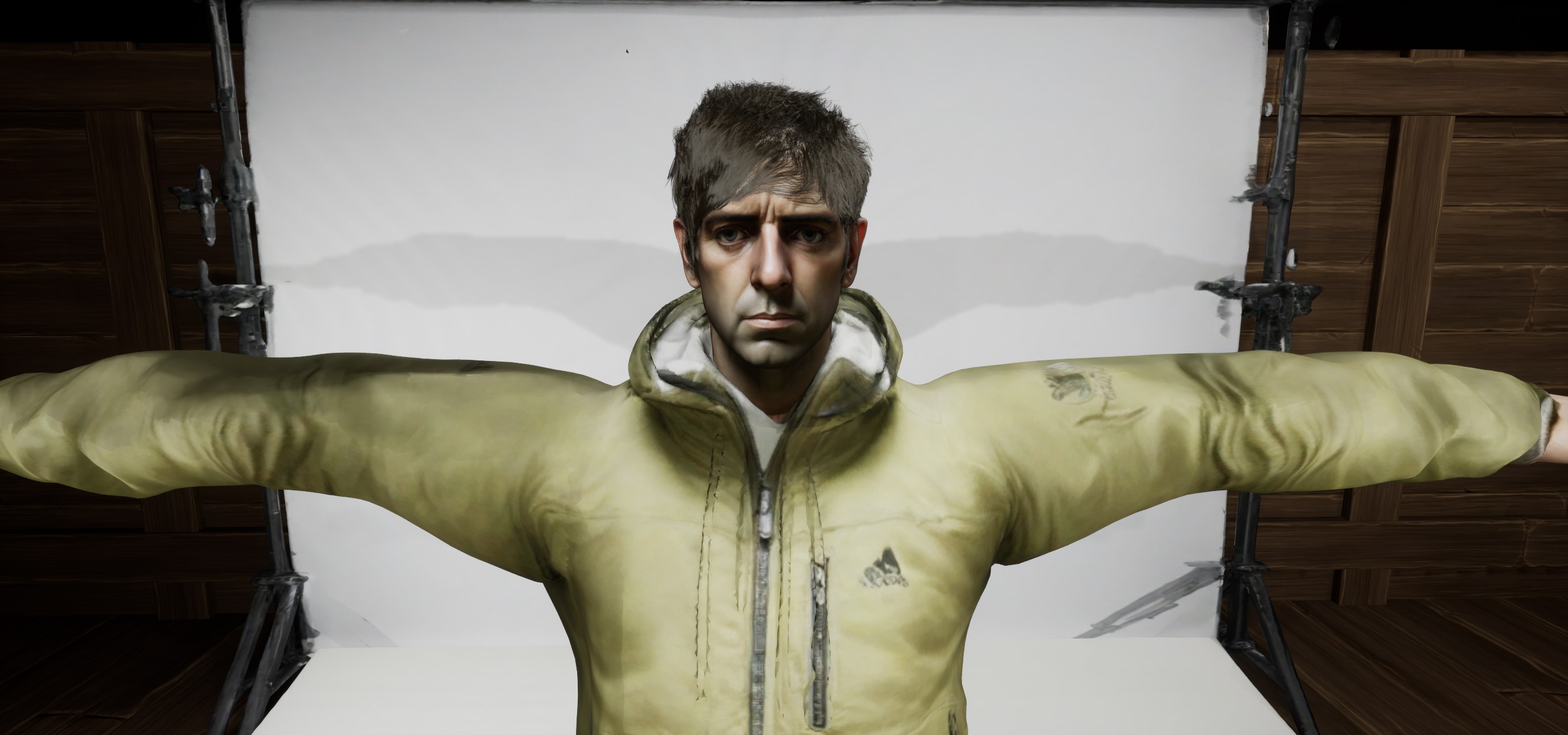Male Character 'Gallagher' - Fully rigged - Groom Hair | Fab