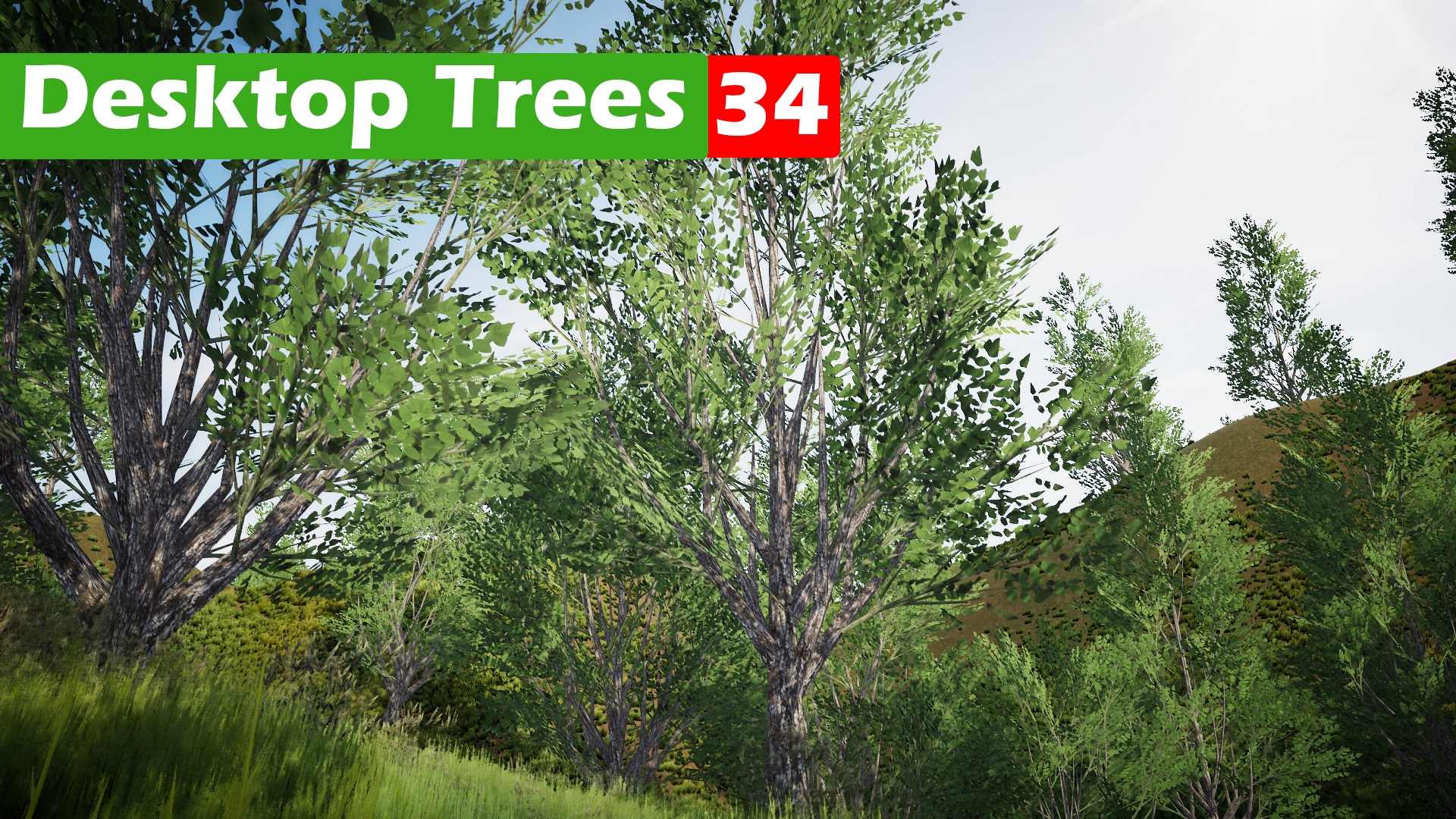 Desktop Trees Pack 34 (PC/Console) | Fab