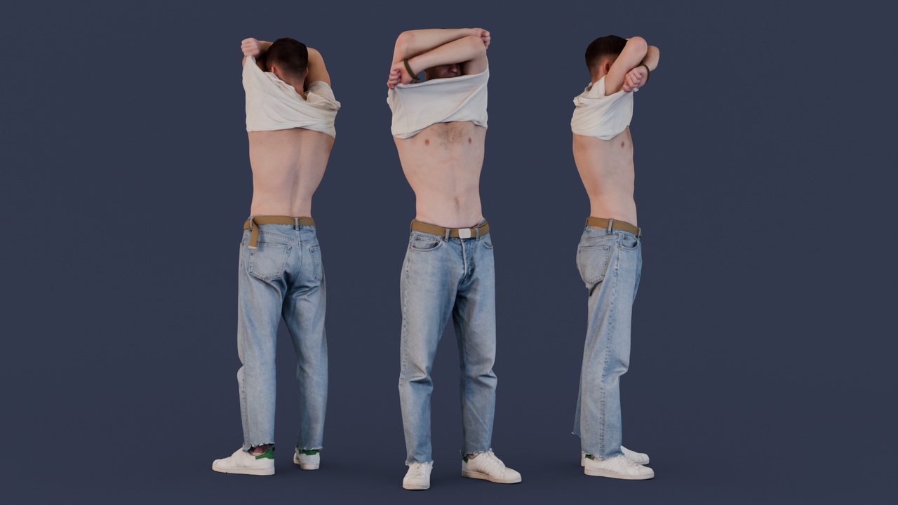 出品Man Taking Off His Shirtのメディア1