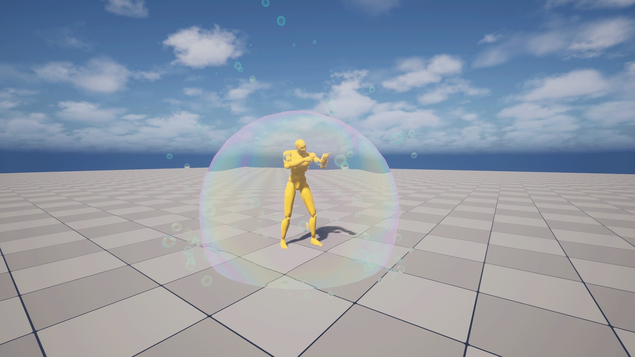 Media 1 for listing Bubble Shield Effect