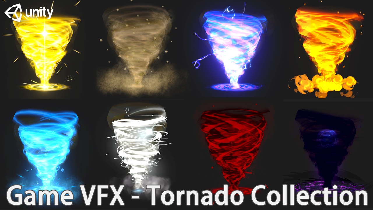 Media 1 for listing Game VFX - Tornado Collection