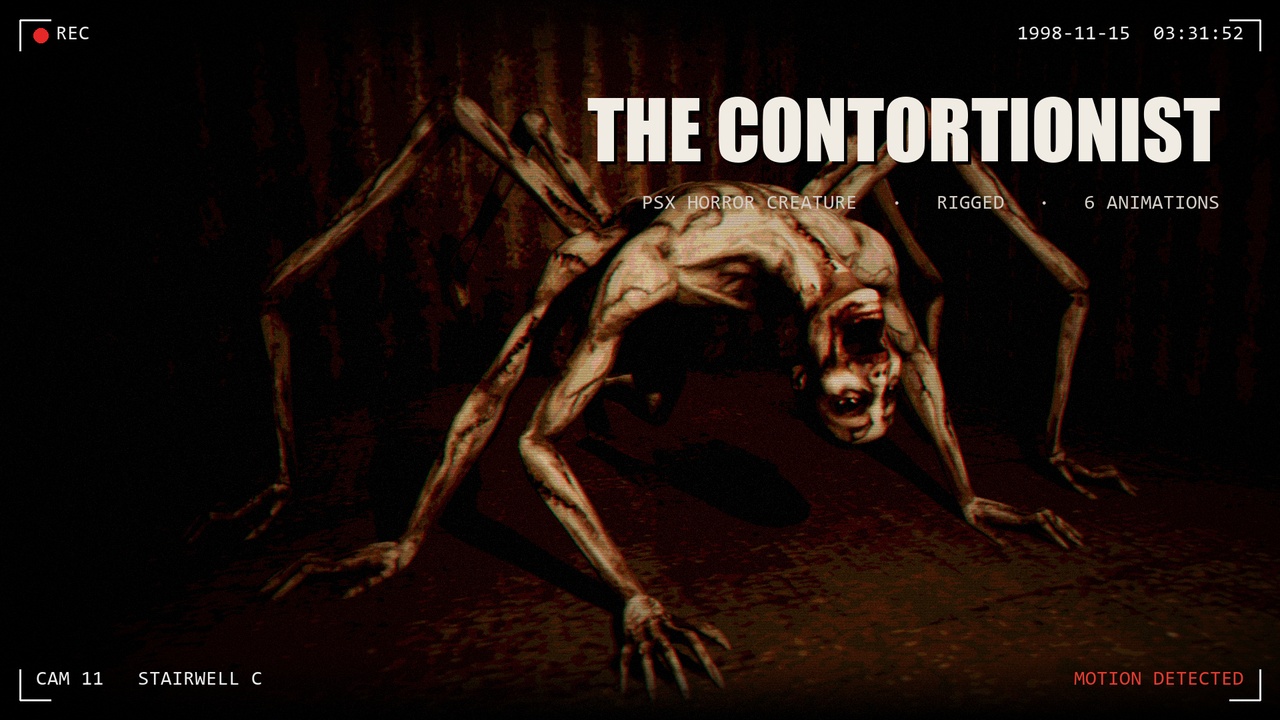Media 1 for listing The Contortionist - PSX Horror Monster