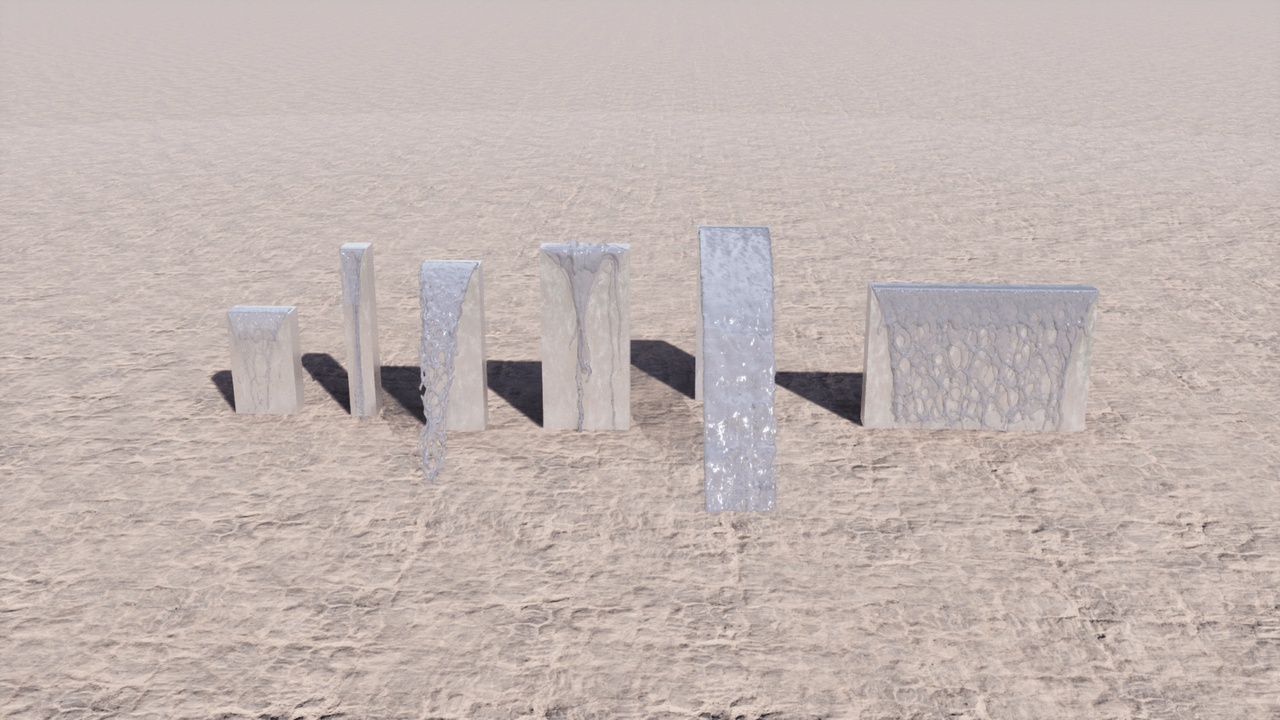 Media 1 for listing Waterfall Blades Alembic