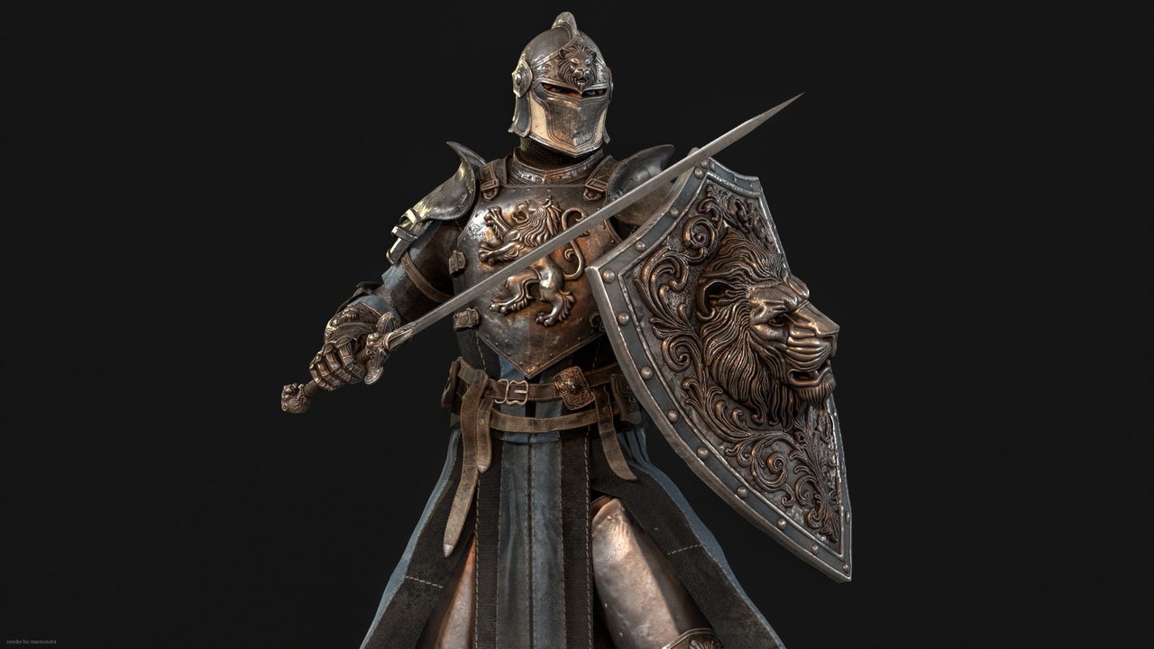 Media 1 for listing Knight Lion