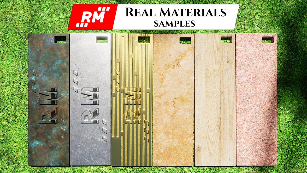 Media 1 for listing Real Materials - Samples