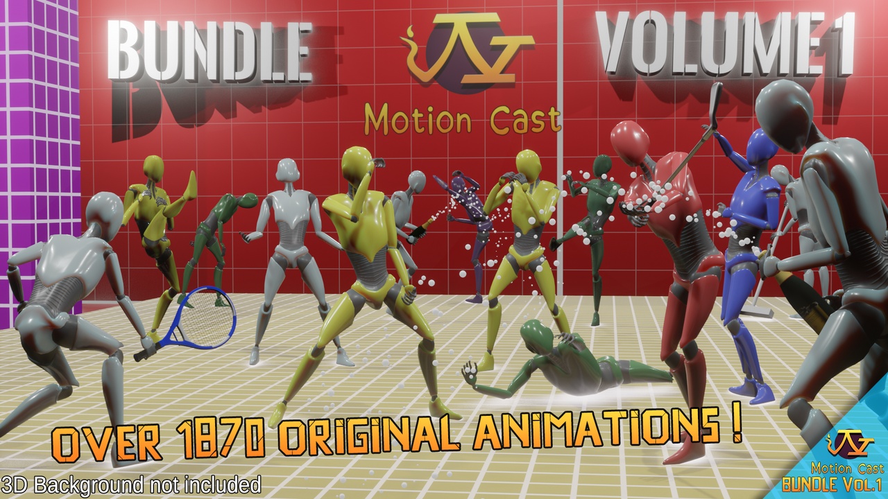 Media 1 for listing Motion Cast Bundle Vol1