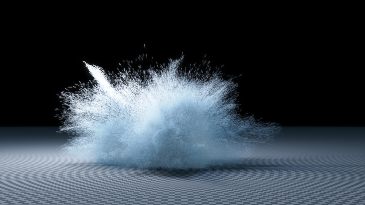 Media 1 for listing Whitewater 3D Splash Vdb Effects Pack