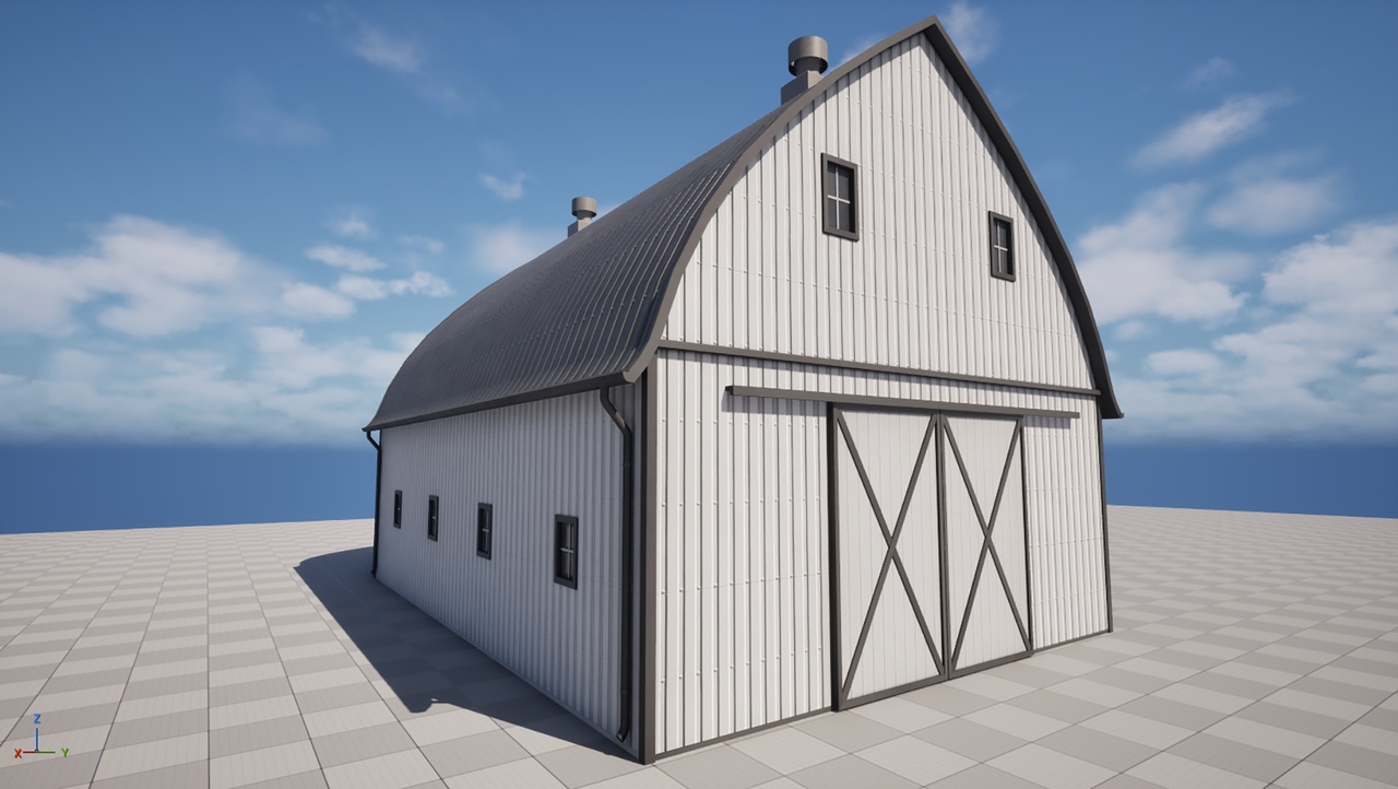 Media 1 for listing Farm Barn 24 Game Ready PBR
