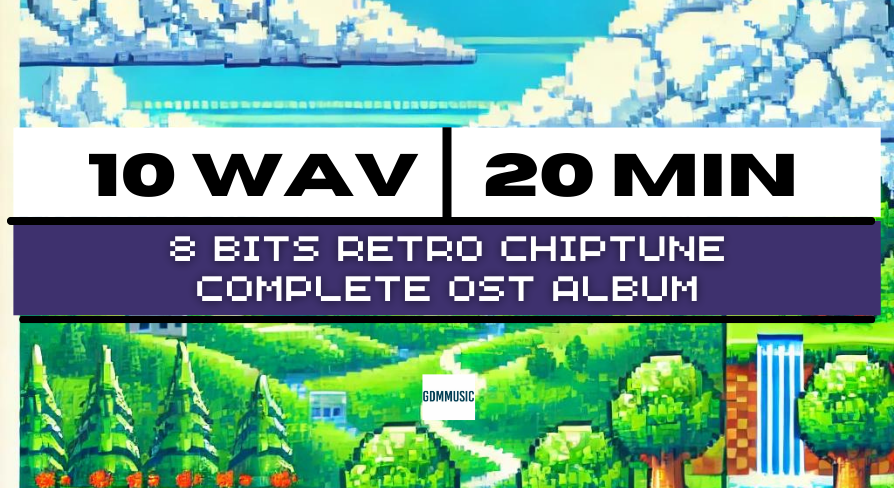 8 Bits Retro Chiptune (COMPLETE OST ALBUM) | Fab