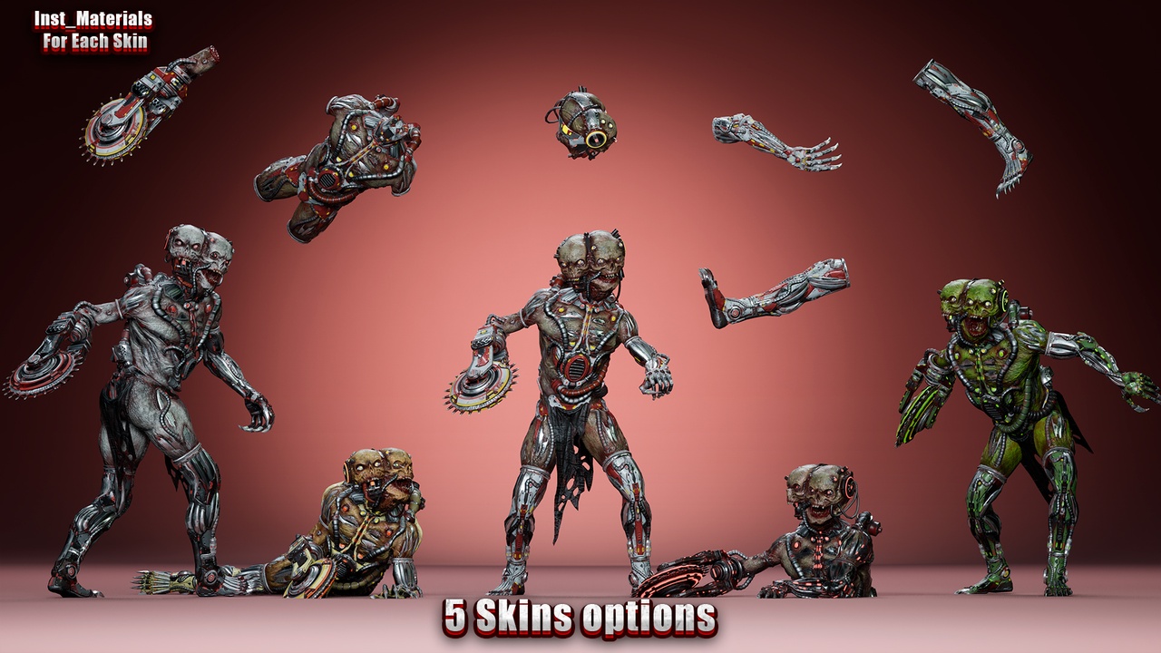 Media 1 for listing Cyborg Mutant2
