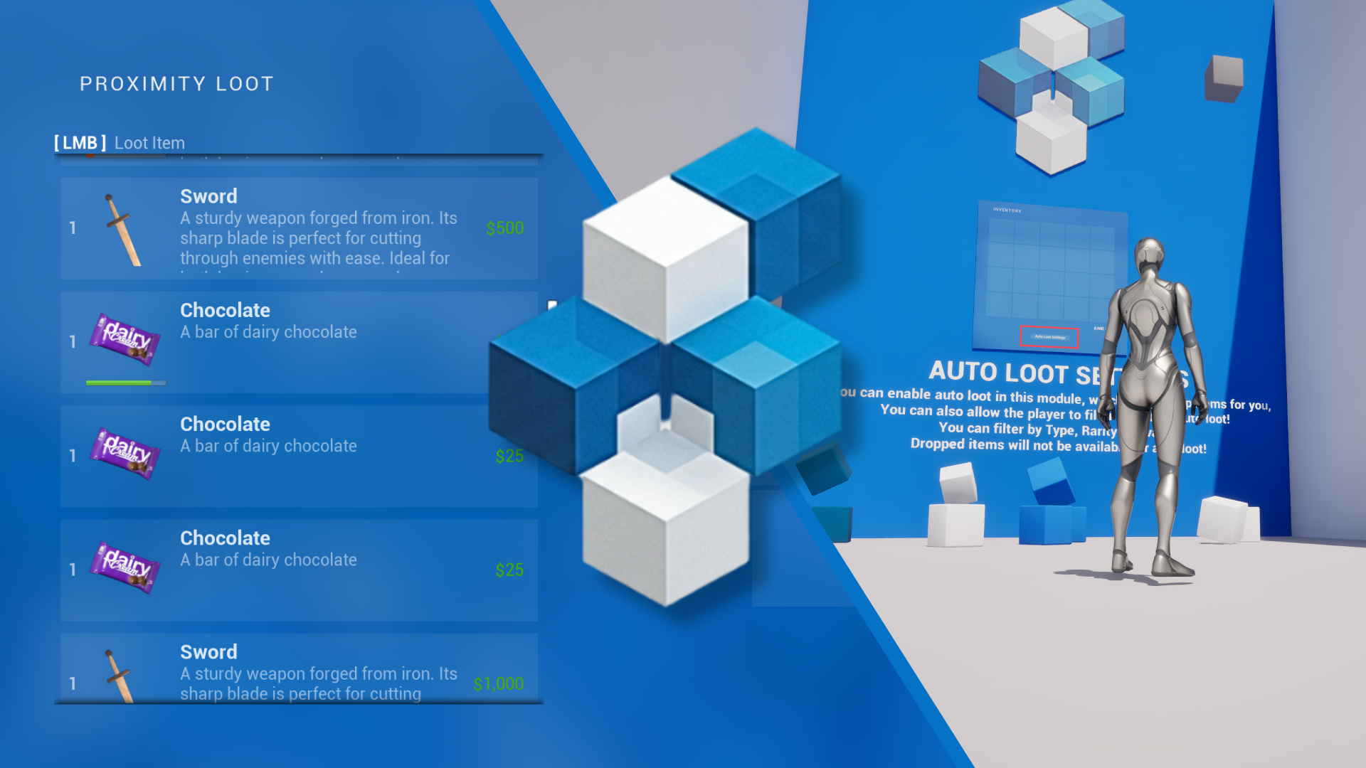 Proximity & Auto Loot Component - Modular Dev | Fab