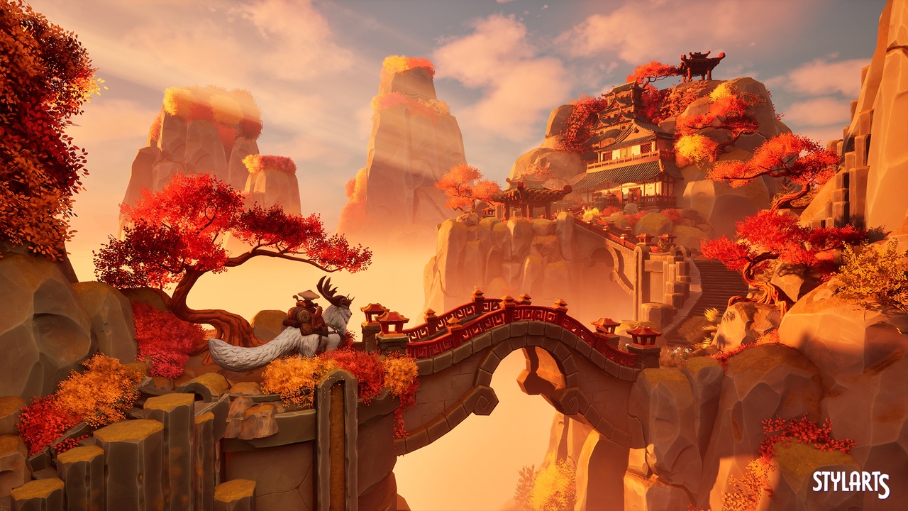 Media 1 for listing Stylized Chinese Lost Temple