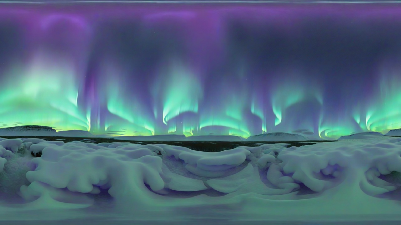 Media 1 for listing Aurora Borealis: The Art of Northern Lights - 8K 32-bit Panoramic HDR Pack