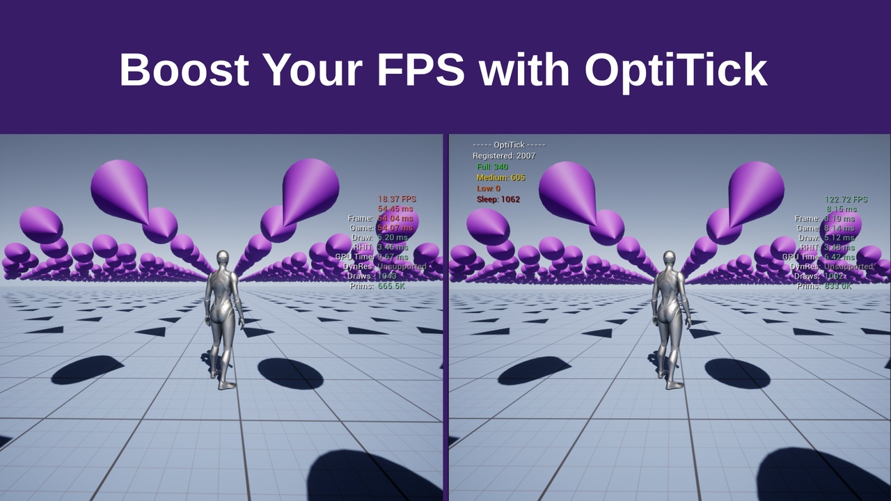 OptiTick – Automatic Actor Performance Optimization | Fab