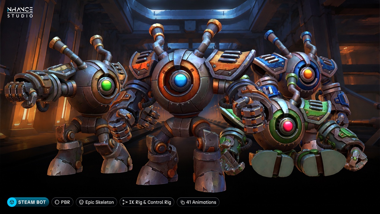 Media 1 for listing Stylized Steam Bot