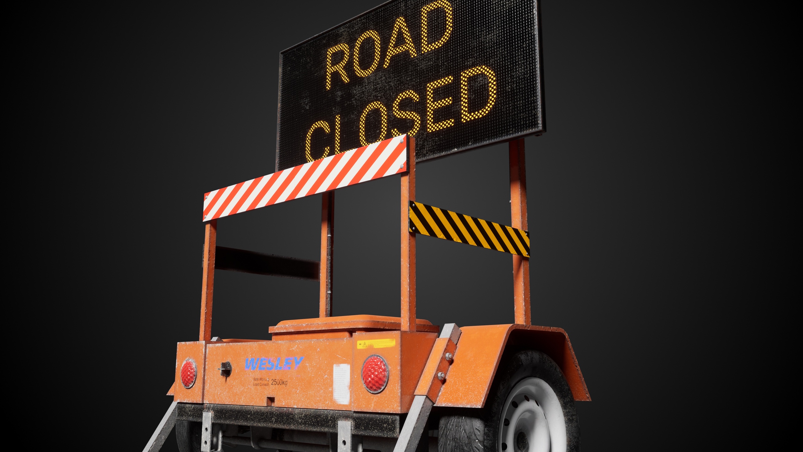 Traffic Message Sign Trailer | Fab