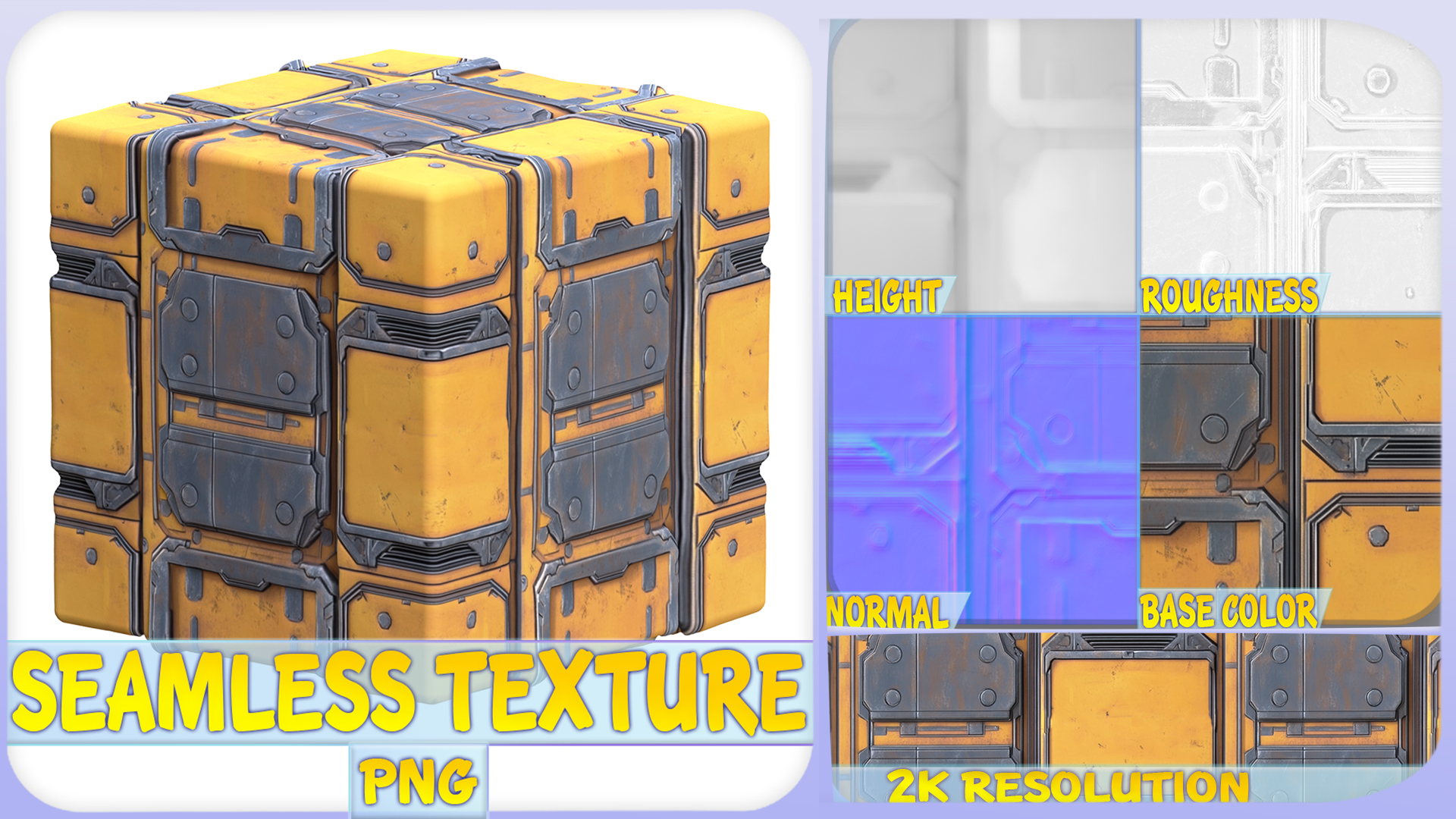 SciFi Seamless Texture | Fab