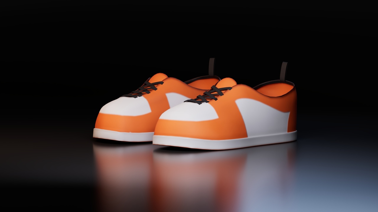 Media 1 for listing Stylized Cartoon Sneakers