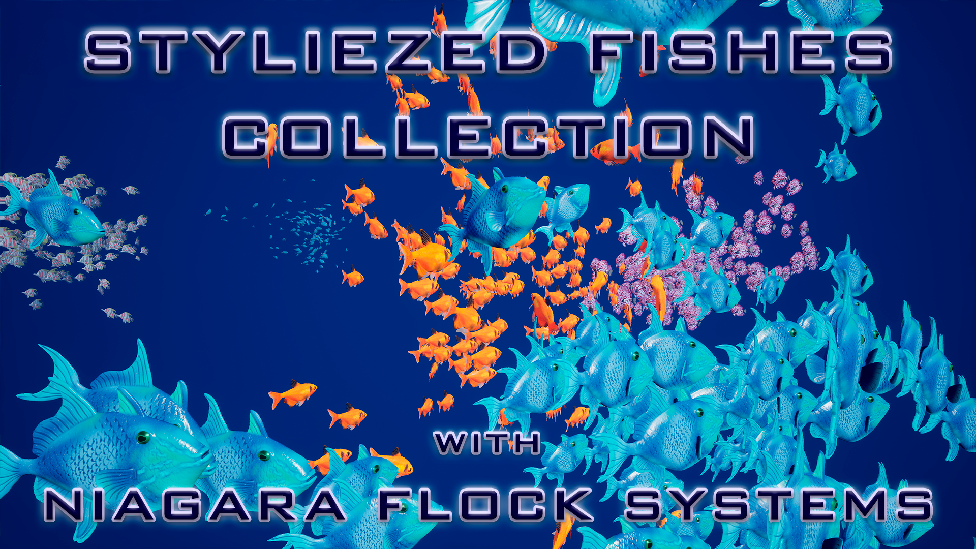 Stylized Fishes Collection (Niagara) | Fab
